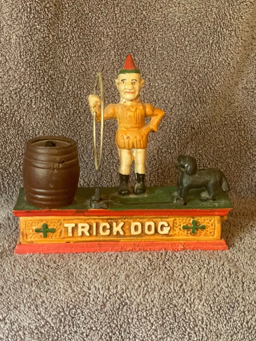 Retro Cast Iron Bank